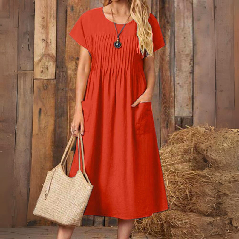 Amanda™ - Relaxed Dress with Pockets