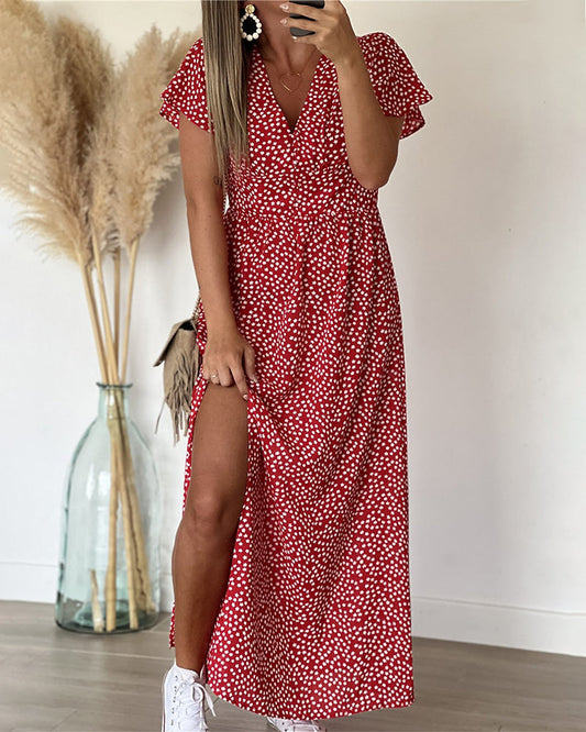 Emma™ - Side Slit Maxi Dress