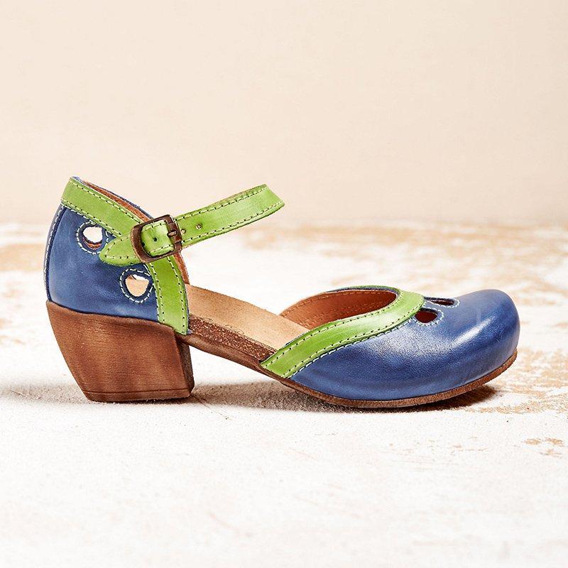 Joanne™ – Orthopedic Sandals with Low Heel