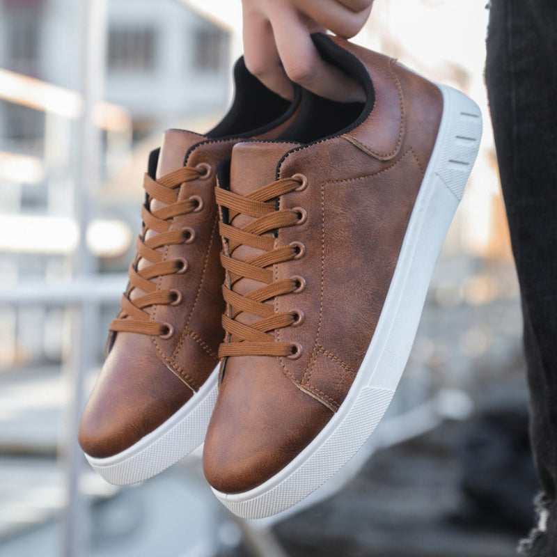 Ethan™ - Comfy Leather Sneakers