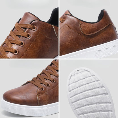 Ethan™ - Comfy Leather Sneakers