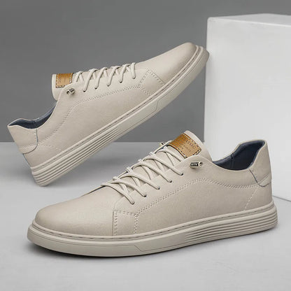 Enzo™ - Genuine Leather Sneakers