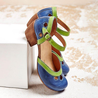 Joanne™ – Orthopedic Sandals with Low Heel