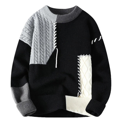 Marc™ - Patchwork Cozy Sweater