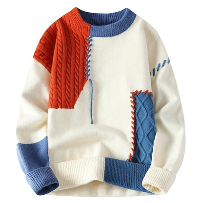 Marc™ - Patchwork Cozy Sweater