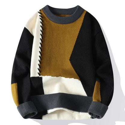 Marc™ - Patchwork Cozy Sweater