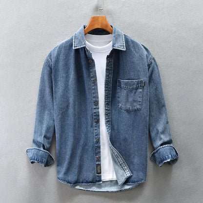 Leo™ - Stone-Washed Denim Shirt